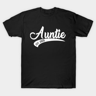 Auntie est. 2020 T-Shirt